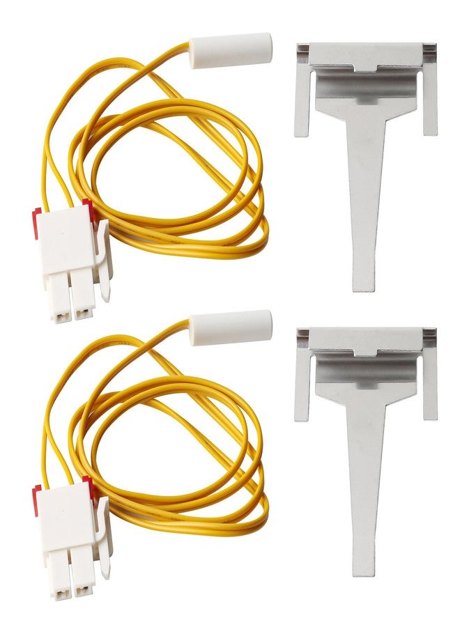 Seentech Temperature Sensor DA61-06796A / DA32-0006W - Defrost Thermistor with Mounting Clip, Compatible with Various Sam-sung Refrigerator Models (Pack 2) - Image 1